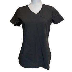 NWT. Barco iMotion Black Scrub Top.  Size XS
